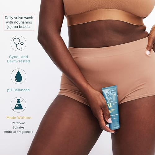 SAY LA V. Nourishing Veauty Feminine Wash, Intimate Vulva Hygiene with Prebiotics, Jojoba, Vitamin E SAY LA V buy supplements canada