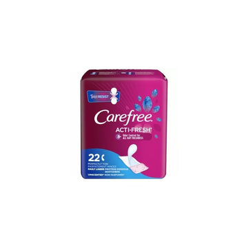 Carefree Acti-Fresh Body Shape Pantiliners Thin Unscented - 22 Liners, Pack of 2 Carefree buy supplements canada