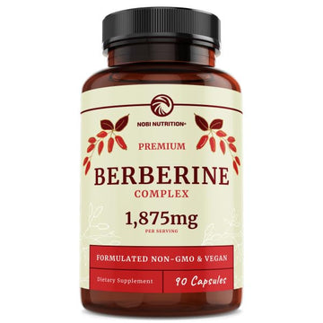 Berberine HCL 1500mg for Weight Management | Botanical Keto Inducing Berberine Supplement Nobi Nutrition buy supplements canada