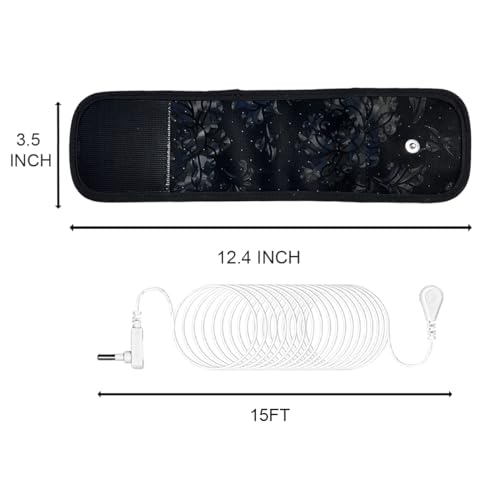 LOYDBDT Grounding Wrist Strap,Patterned Grounding Wristband,Unique Air Holes and Conductive Silver LOYDBDT buy supplements canada