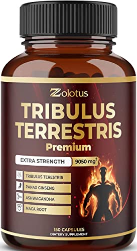 Tribulus Terrestris Supplement for Men & Women, 9050mg Per Capsule, 5-Month Supply Zolotus buy supplements canada