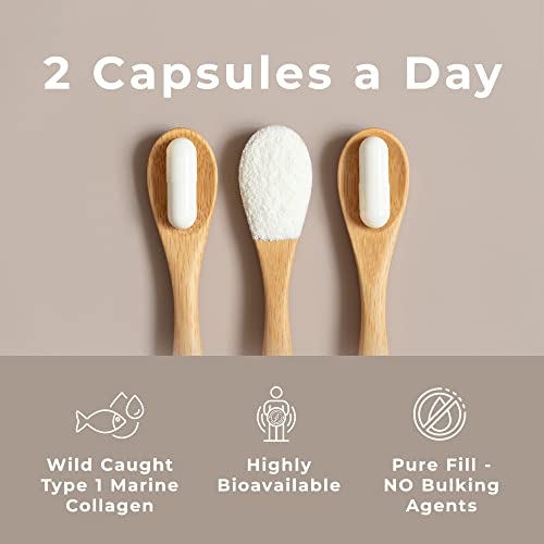 Wild-Caught Marine Collagen Complex Capsules with Hyaluronic Acid | 120 Capsules - 2 Month Supply LOVE LIFE SUPPLEMENTS buy supplements canada