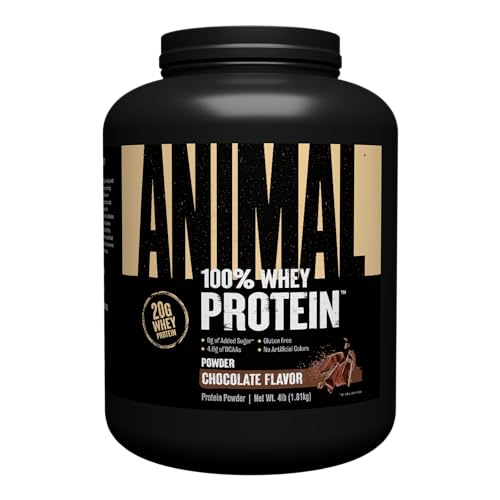 Animal 100% Whey Protein Powder – Whey Blend for Pre- or Post-Workout, Recovery Animal buy supplements canada