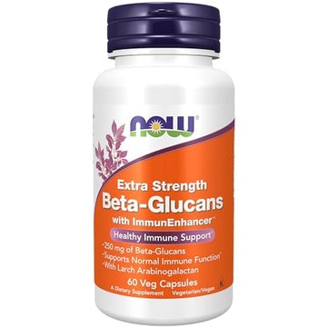 NOW Supplements, Beta-Glucans with ImmunEnhancer with Larch Arabinogalactan NOW buy supplements canada