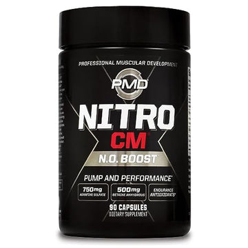 PMD Sports Nitro cm - Nitric Oxide with Agmatine Pre Workout Supplement - Muscle PMD buy supplements canada