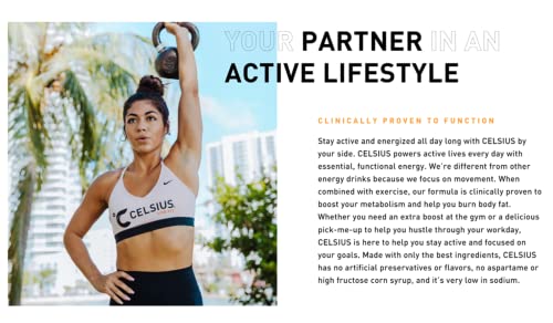 CELSIUS Energy Drink |Functional Essential Energy Drink Peach Vibe, Tropical and Arctic BETRULIGHT buy supplements canada