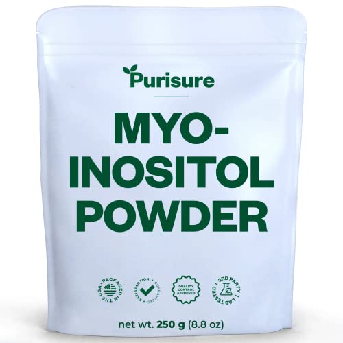 Purisure Myo-Inositol Powder, 250g, Fertility, Hormonal Balance and Ovarian Support Purisure buy supplements canada