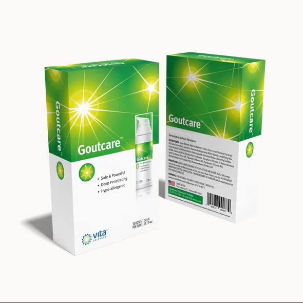 Vita Sciences GoutCare Soothing Cream for Occasional Discomfort. Intensive Soothing Cream - Fast-Acting Topical Application for Comfort Where and When You Need It Most. Safe & Effective Vita Sciences buy supplements canada