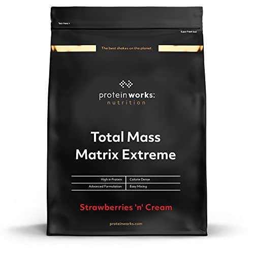 Protein Works - Total Mass Matrix Extreme Mass Gainer | High Calorie Protein Powder Protein Works buy supplements canada