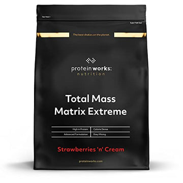 Protein Works - Total Mass Matrix Extreme Mass Gainer | High Calorie Protein Powder Protein Works buy supplements canada