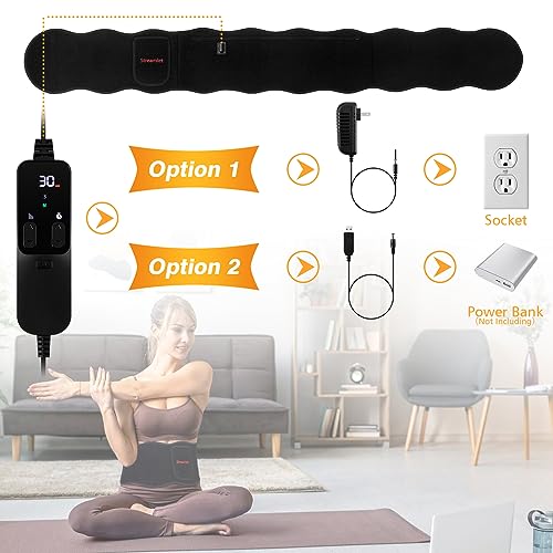 Streamlet Red Light Therapy Belt, 120 LED Combo 660nm 850nm Wearable Red Light Therapy Streamlet buy supplements canada