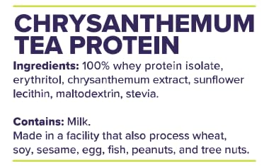 FitBites Whey Protein Isolate (Chrysanthemum Tea) FitBites buy supplements canada