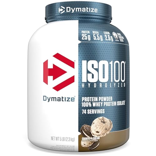 Dymatize ISO100 Hydrolyzed Protein Powder, 100% Whey Isolate Protein, 25g of Protein Dymatize buy supplements canada
