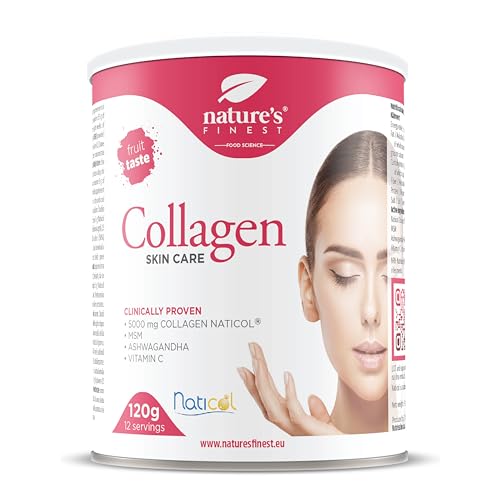 Nature's Finest by Nutrisslim Collagen Skincare | Fish Collagen Powder Naticol (5000mg) with MSM, Vitamin C, Ashwagandha Nature's Finest by Nutrisslim buy supplements canada