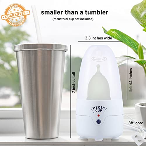 Pixie Menstrual Cup & Disc Steamer Sterilizer - Ranked 1 for The Best Steamer - Kills 99.9% of Germs Pixie Cup buy supplements canada
