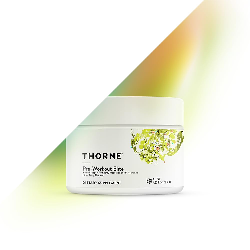 THORNE Pre-Workout Elite - Natural Support for Energy Production and Performance THORNE buy supplements canada