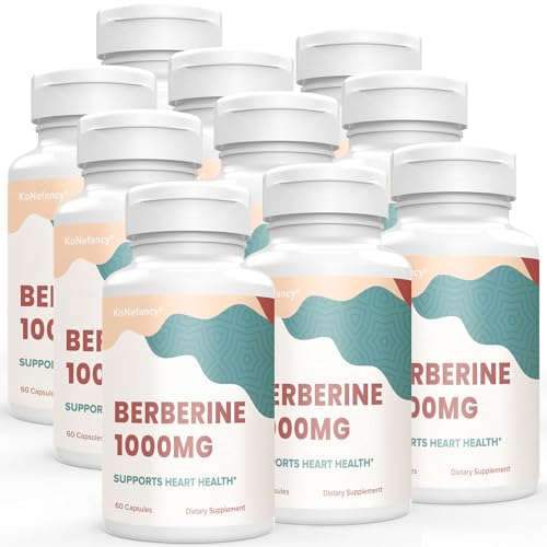 KoNefancy Berberine HCL Supplement 1000mg, High Absorption Berberine Plus Vegan Cap KoNefancy buy supplements canada