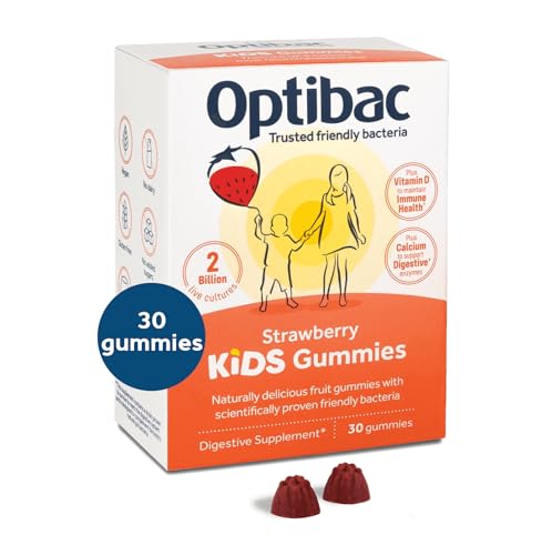 Optibac Kids Probiotic with Vitamin D & Calcium for Immune System Support & Gut Health OptiBac buy supplements canada