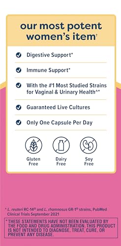 Renew Life Women's Probiotic Capsules, Supports Vaginal, Urinary, Digestive and Immune Renew Life buy supplements canada