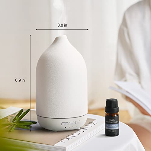 ZEIGGA LAB Essential Oil Diffusers, Aromatherapy Diffuser for Essential Oils, 100ml Ceramic Oil Diffusers ZEIGGA LAB buy supplements canada