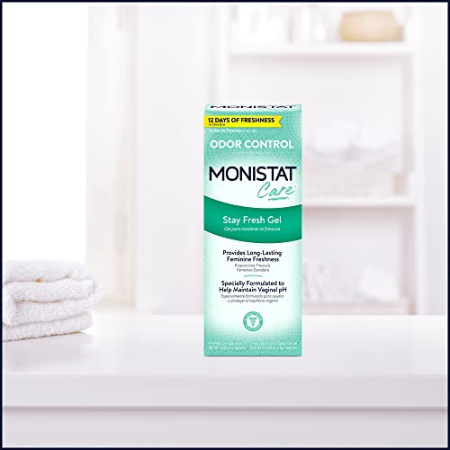 Monistat Stay Fresh Gel, Odor Eliminating Gel for Feminine Care, Fragrance Free Vaginal Gel, Prefilled Monistat buy supplements canada