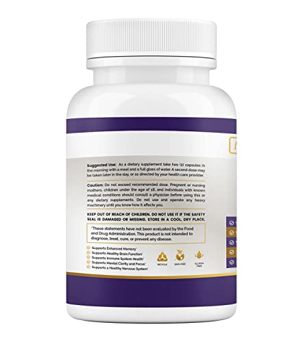 Lion's Mane & DMAE Capsules: Enhance Memory, Boost Mental Clarity Maximum Slim buy supplements canada