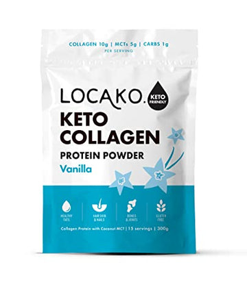 Locako Keto Collagen Vanilla Protein Powder LOCAKO buy supplements canada