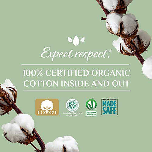 Organyc 100% Certified Organic Cotton Folded Panty Liner, Ultra Thin, Light Flow, 24 Count Organyc buy supplements canada