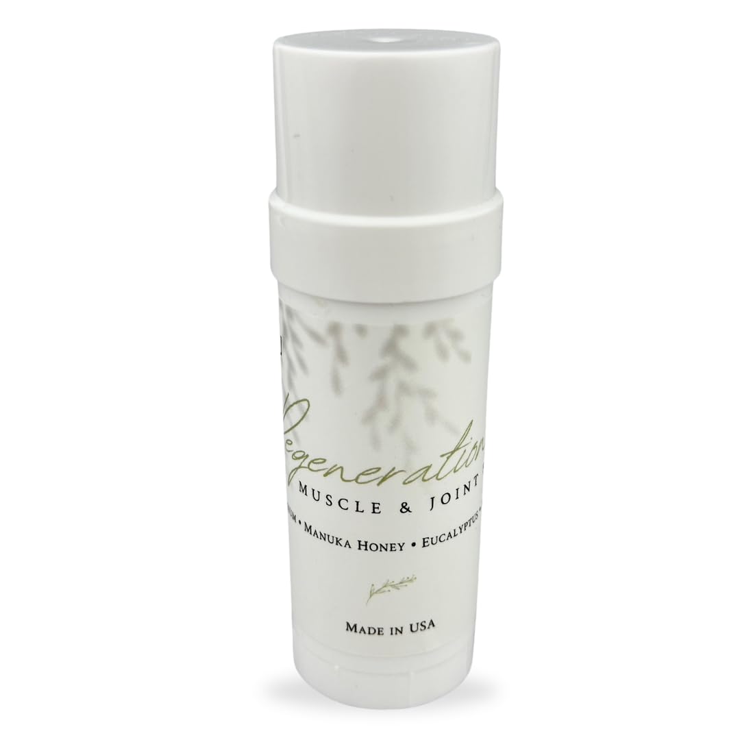 KANU Regeneration Muscle and Joint Soothing Balm Proprietary Blend of Magnesium, Manuka Honey, Eucalyptus & Menthol - Maximum Strength Formula for Aches- All Natural Ingredients-Made in The USA KANU buy supplements canada