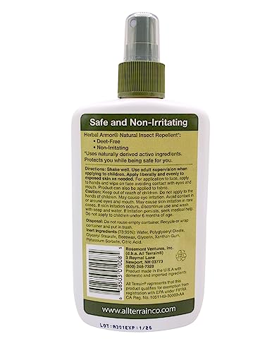 All Terrain Herbal Armor Natural Insect Repellent, DEET-FREE Pump Spray All Terrain buy supplements canada