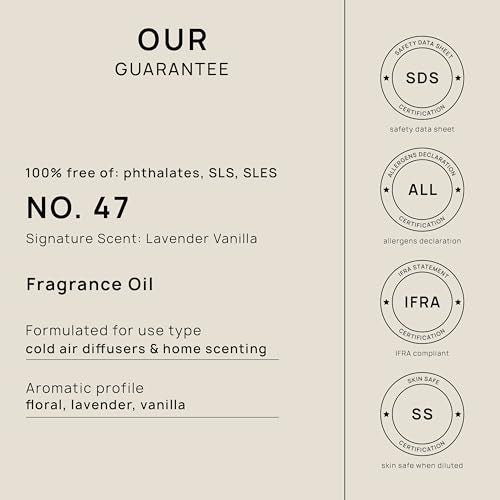 VINEVIDA [4 Fl Oz] Lavender Vanilla Fragrance Oil for Cold Air Diffusers, Essential Oils for Diffuser Oil Refill VINEVIDA buy supplements canada