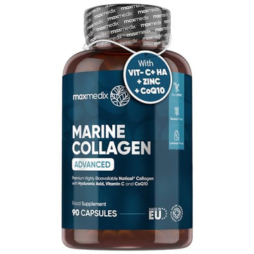 Marine Collagen Capsules 1455mg - Naticol Type 1 Collagen Supplements for Women & Men maxmedix buy supplements canada