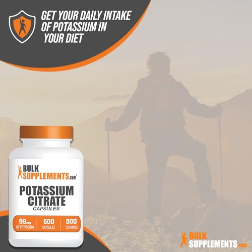 BulkSupplements.com Potassium Citrate Capsules - Potassium Supplement, Potassium BULKSUPPLEMENTS.COM buy supplements canada