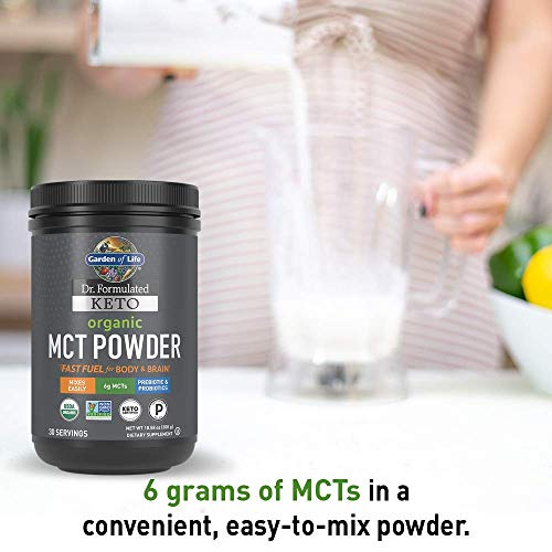 Garden of Life Dr. Formulated Keto Organic MCT Powder - 30 Servings, 6g MCTs Garden of Life buy supplements canada
