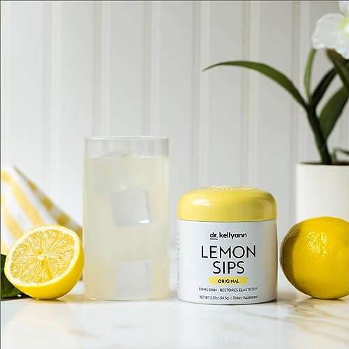 Dr. Kellyann Lemon Sips - Diet Citrus Drink Mix - Rehydrate, Detox, Revitalize - Sugar Free Dr. Kellyann buy supplements canada
