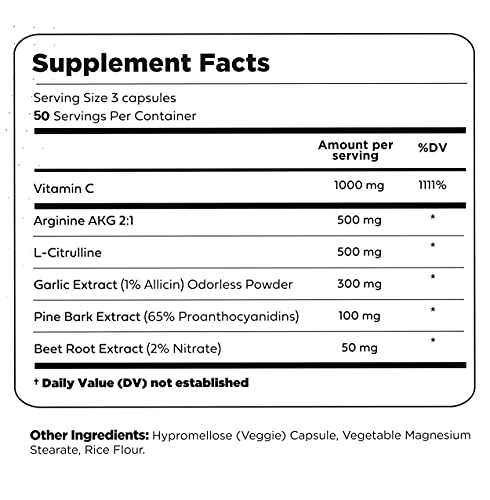 Type Zero Nitric Oxide 6X Booster, 150 Veggie Capsules - Natural Supplement - Beetroot Type Zero buy supplements canada