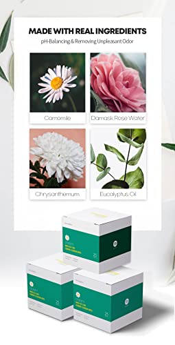 Oldam Feminine Flushable Wipes: 100% Vegan, pH-Balanced, Moisturizers & Essential Oils, Sensitive Skin Oldam buy supplements canada