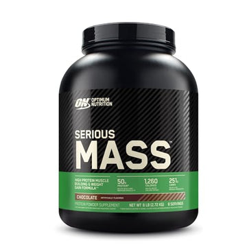 Optimum Nutrition Serious Mass, Weight Gainer Protein Powder, Chocolate, 6 Pound Optimum Nutrition buy supplements canada