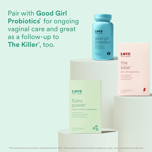 Love Wellness Vaginal Probiotic Suppositories, Flora Power | Fast-Acting Love Wellness buy supplements canada