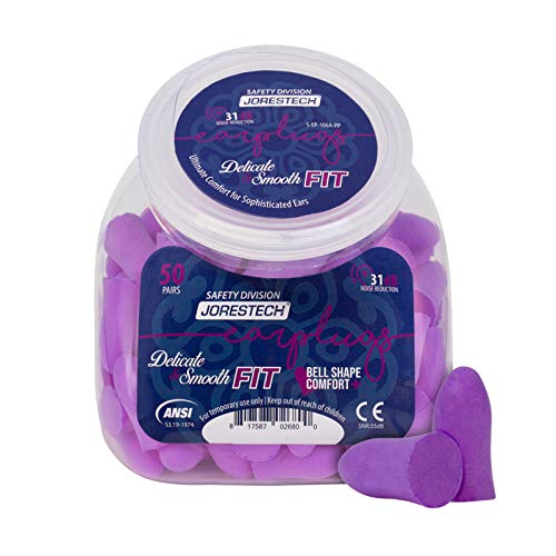 JORESTECH Safety Earplugs Purple Ultra Soft Foam Small/Slim SNR 35 dB Comfortable JORESTECH buy supplements canada