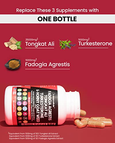 Fadogia Agrestis 5000mg Tongkat Ali 25000mg Turkesterone 5000mg Clean Nutraceuticals buy supplements canada