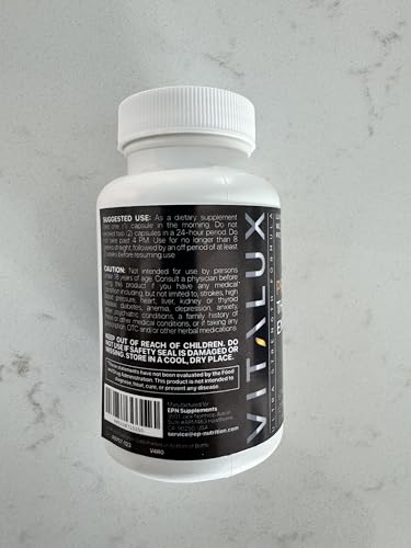 VITALUX || Premium Thermogenic Energy Burn || Metabolism Support, Boost Energy Levels EPN Supplements buy supplements canada