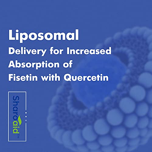 Sharoaid Liposomal Fisetin with Quercetin Supplements 1200 mg per Serving,High Absorpti Sharoaid buy supplements canada