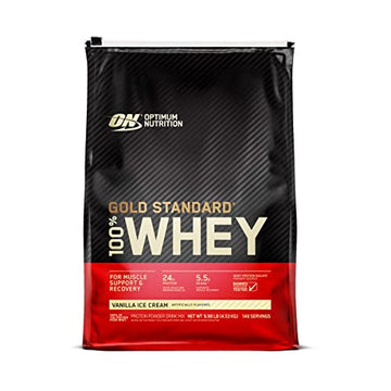 Optimum Nutrition Gold Standard 100% Whey Protein Powder, Vanilla Ice Cream, 10 Pound Optimum Nutrition buy supplements canada