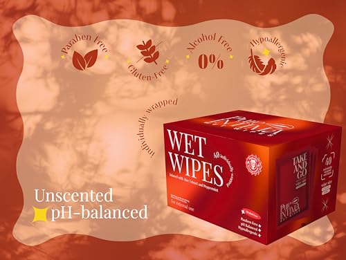 Feminine Wipes - Flushable Wet Wipes - Individually Wrapped 40 Units - pH Balanced- Alcohol-Free PureIntima buy supplements canada