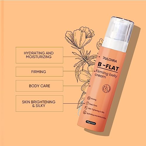 Pulchra B Flat Belly Firming Cream, Skin Tightening Cream for Cellulite, Firming and Tightening Pulchra buy supplements canada