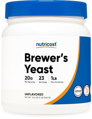 Nutricost Brewers Yeast Powder 1LB (16oz) - Non-GMO, Vegetarian Friendly Nutricost buy supplements canada