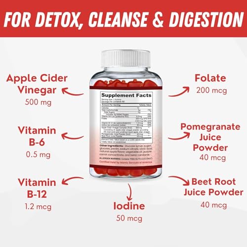 SHIFAA NUTRITION Halal Apple Cider Vinegar Gummies. Cleanse & Detox ACV Gummies SHIFAA NUTRITION buy supplements canada