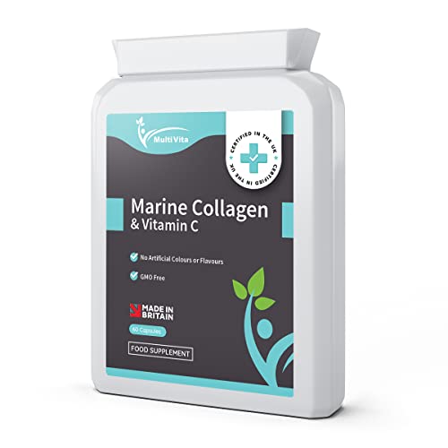 Marine Collagen Capsules - 1200mg Daily Serving Multivita buy supplements canada
