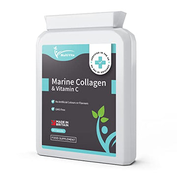 Marine Collagen Capsules - 1200mg Daily Serving Multivita buy supplements canada